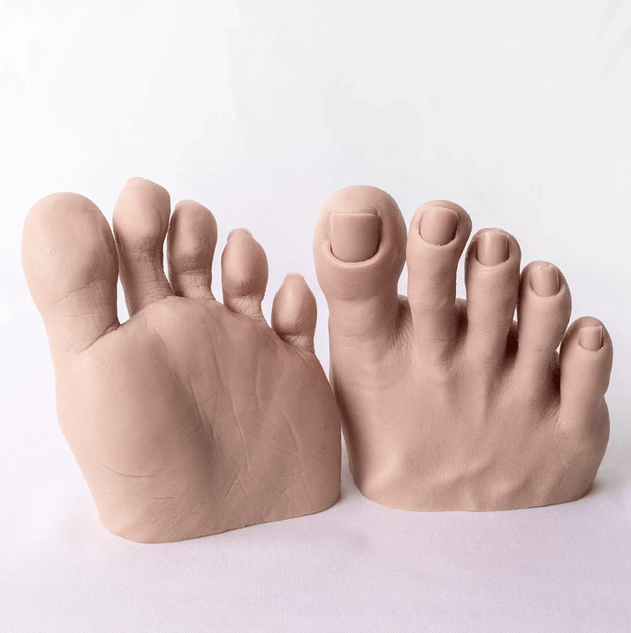 JNBS Single Bendable Silicone Practice Foot (Left Right Random)
