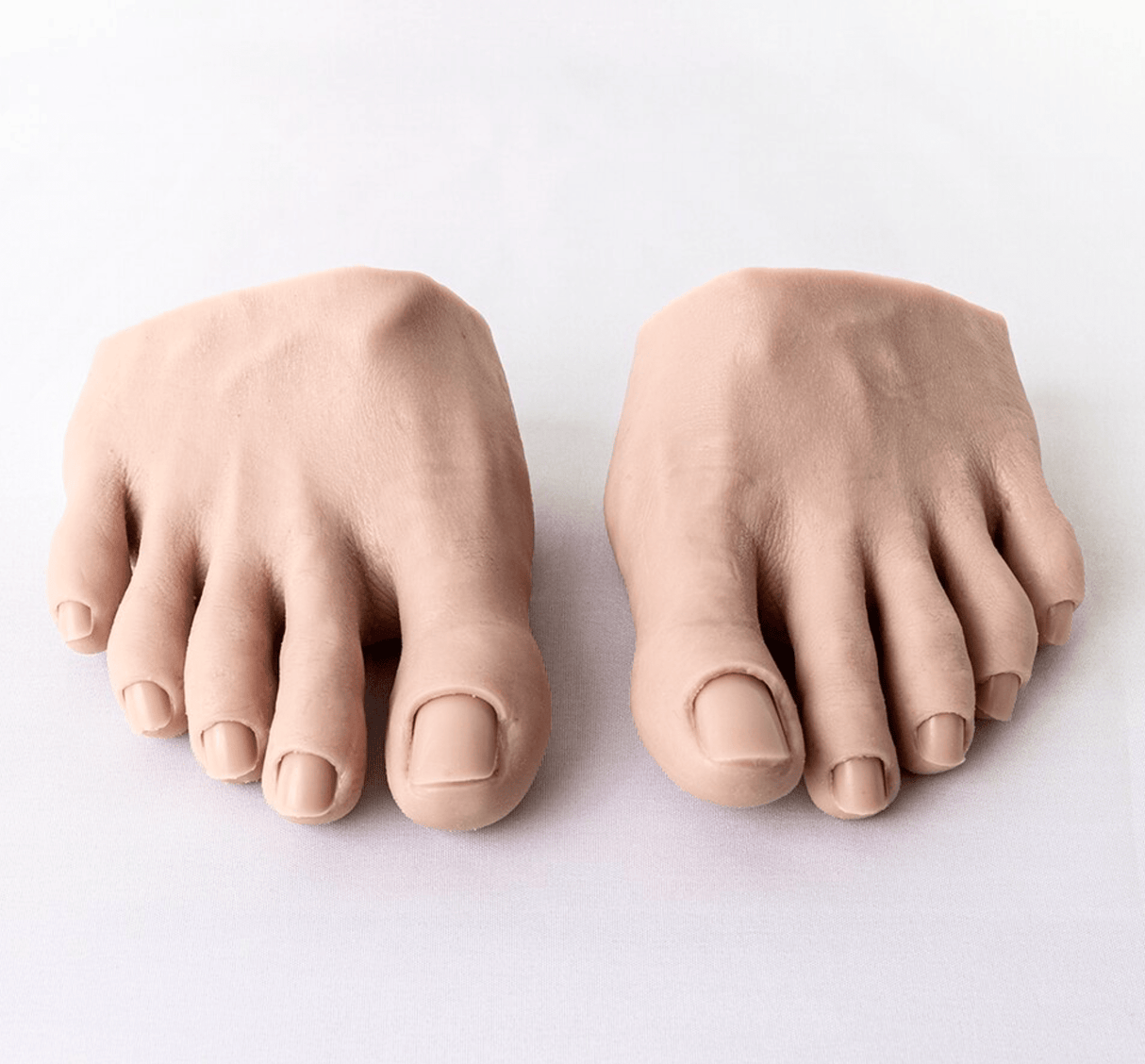 JNBS Single Bendable Silicone Practice Foot (Left Right Random)