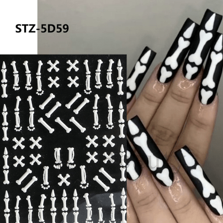 JNBS 5D Nail Sticker Halloween