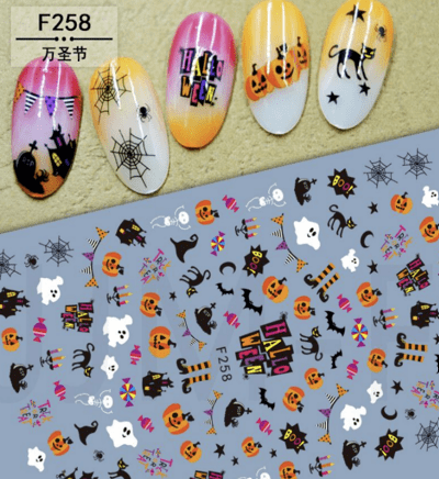 JNBS Nail Sticker Halloween Cute