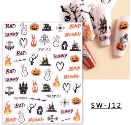 JNBS Nail Sticker Halloween Cute