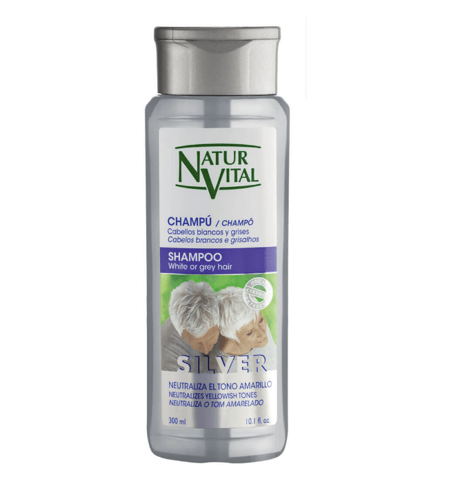 Natur Vital Silver Shampoo for White and Gray Hair