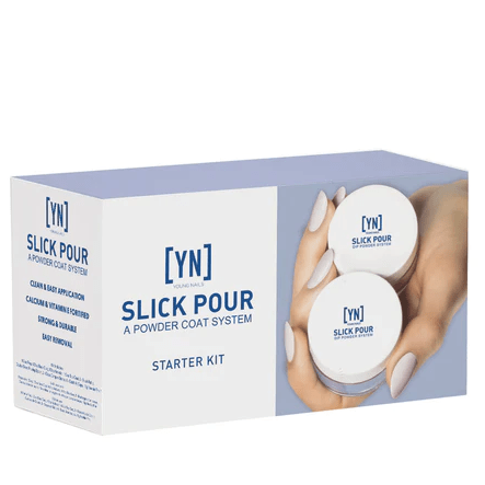 Young Nails Slick Pour A Power Coat System Started Kit
