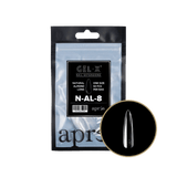 Apres Gel X™ Refill Bags (50pcs) Natural Almond Long Tips