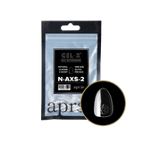 Apres Gel X™ Refill Bags (50pcs) Natural Almond Extra Short Tips
