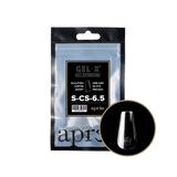 Apres Gel X™ Refill Bags (50pcs) Sculpted Coffin Short Tips