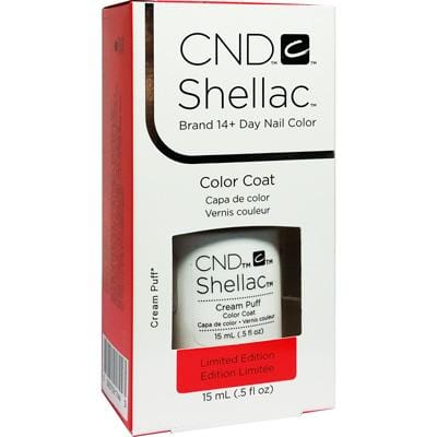 CND Shellac 108 Cream Puff (2 Sizes)