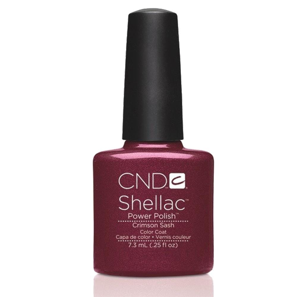 CND Shellac (0.25oz) - Crimson Sash - Jessica Nail & Beauty Supply - Canada Nail Beauty Supply - CND SHELLAC