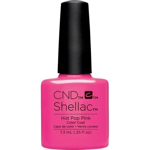 CND Shellac (0.25oz) - Hot Pop Pink - Jessica Nail & Beauty Supply - Canada Nail Beauty Supply - CND SHELLAC