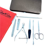 Silver Star Portable Stainless Steel Manicure kit ( Set of 7pcs)