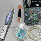 JNBS Nail Flakes Iridescent Aurora 3g T16