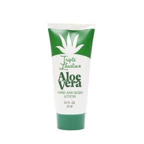 Triple Lanolin - Hand & Body Lotion #Aloe Vera  (20ml) - Jessica Nail & Beauty Supply - Canada Nail Beauty Supply - Lotion