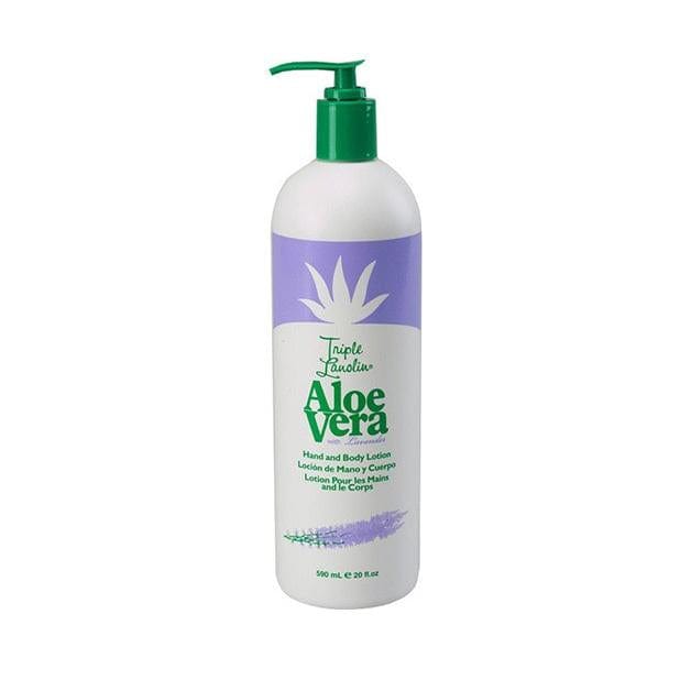 Triple Lanolin - Hand & Body Lotion #Aloe Vera & Lavender  (590ml) - Jessica Nail & Beauty Supply - Canada Nail Beauty Supply - Lotion