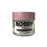Bossy 2 In 1 Acrylic & Dip Powder Clear (2 Sizes)