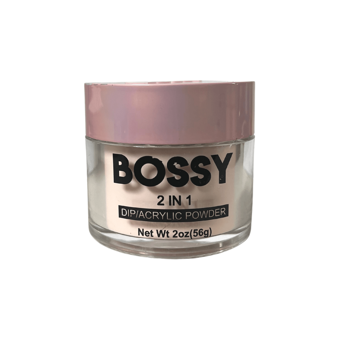 Bossy 2 In 1 Acrylic & Dip Powder Cover Pink (2 Sizes)