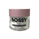 Bossy 2 In 1 Acrylic & Dip Powder American White (2 Sizes)