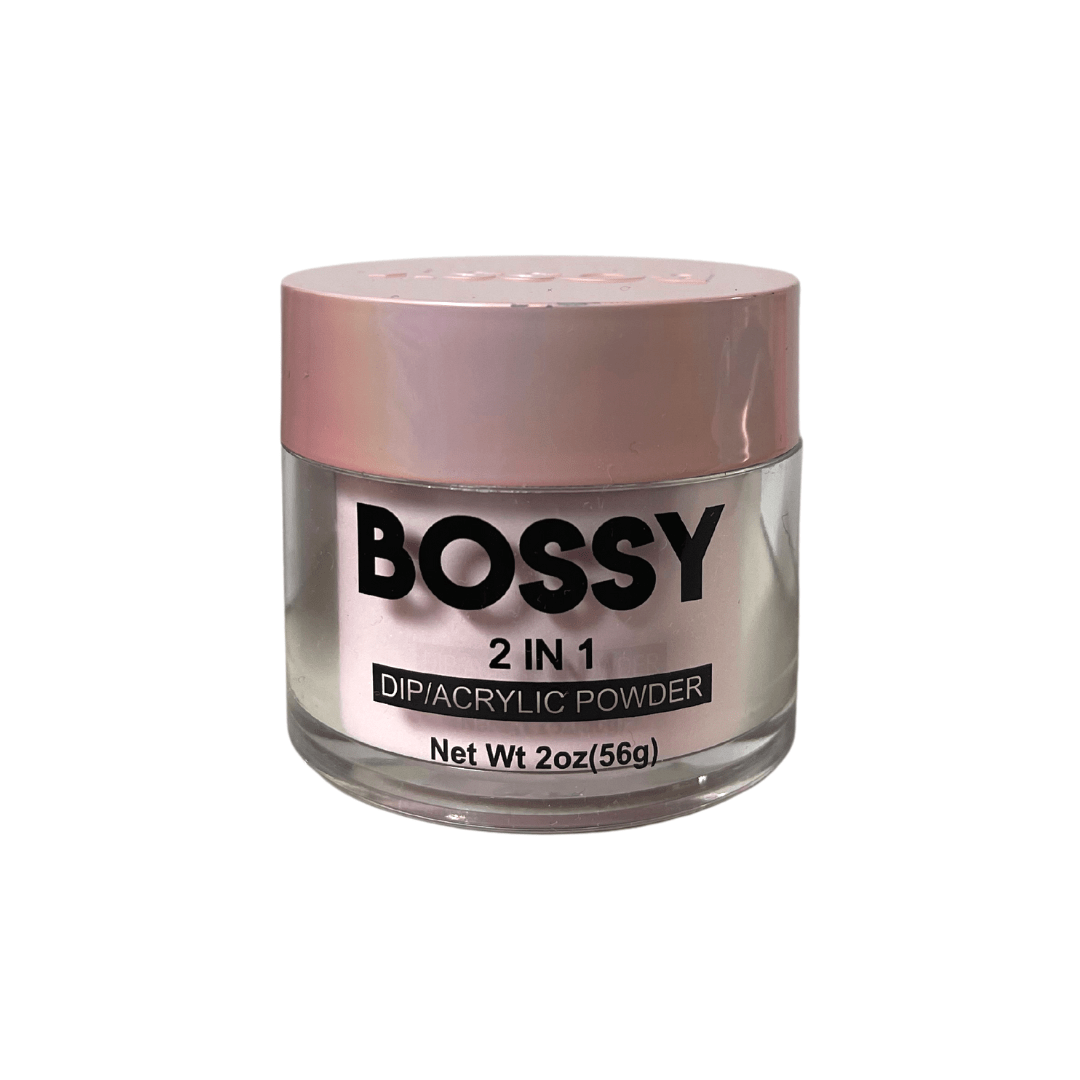 Bossy 2 In 1 Acrylic & Dip Powder Sheer Pink Dark (2 Sizes)