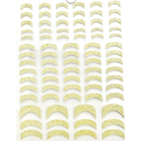 JNBS Nail Sticker 3D Shiny Gold Glitter Decoration