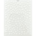 JNBS Nail Sticker 3D Black & White Flowers