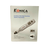 Konica Cordless Mini Nail Machine Speed Adjustable A328