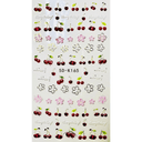 JNBS 5D Embossed Nail Sticker Cute and Colorful Decoration