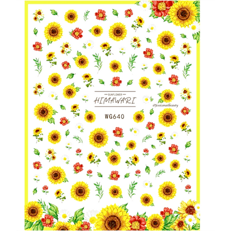 JNBS Nail Sticker Flowers Version 2