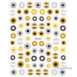 JNBS Nail Sticker Flowers Version 2