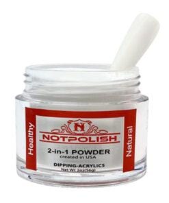 NOTPOLISH 2 In 1 Powder OG 01 Clear