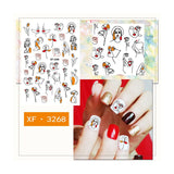 JNBS Nail Sticker Cartoon Version 1