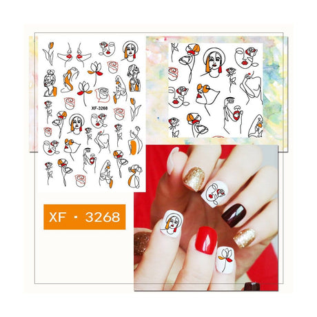 JNBS Nail Sticker Cartoon Version 3