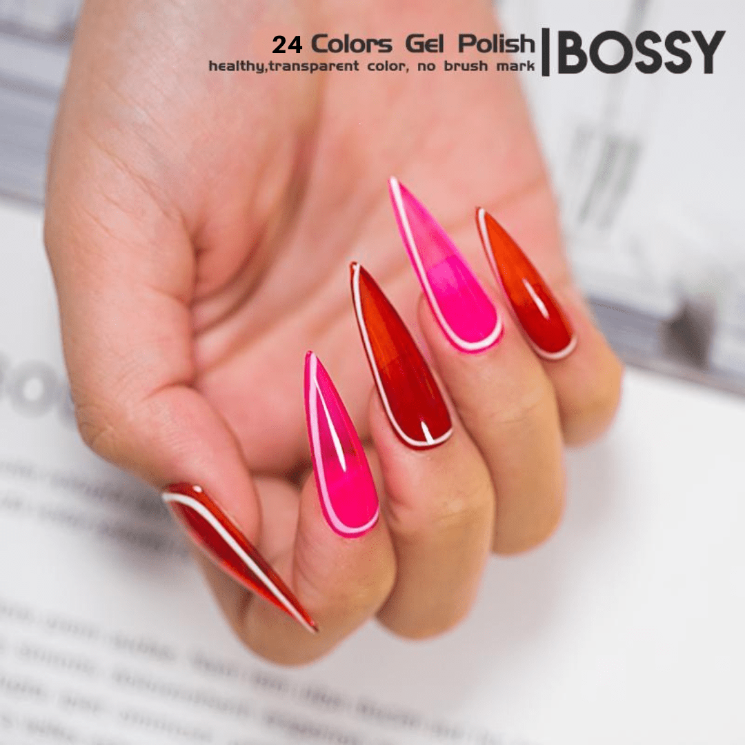 Bossy Gel Polish Glaze Gel 001