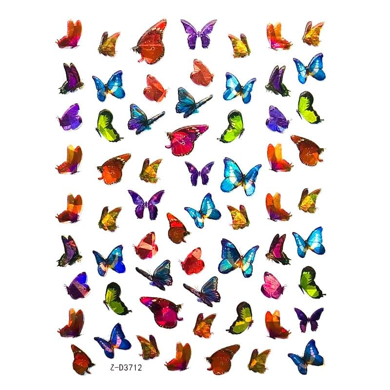 JNBS Holographic Butterfly Nail Sticker