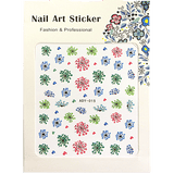 JNBS Nail Sticker Flowers Version 1