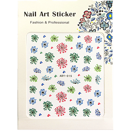 JNBS Nail Sticker Flowers Version 1