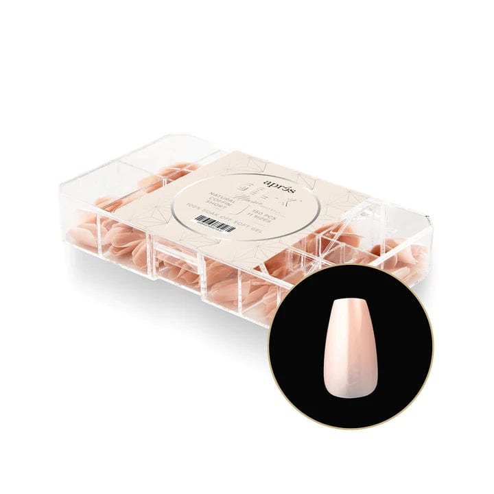 Apres Gel X™ NEUTRALS  Box of 150pcs Maisie Natural Coffin Tips