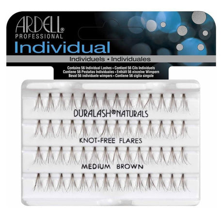 Ardell Eyelashes - Individual - DuraLash Knot Free - Flares Medium Brown - Jessica Nail & Beauty Supply - Canada Nail Beauty Supply - Individual Lash