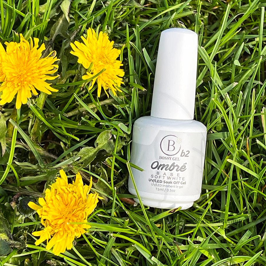 Bossy Gel Polish Ombre b2 Base Soft White