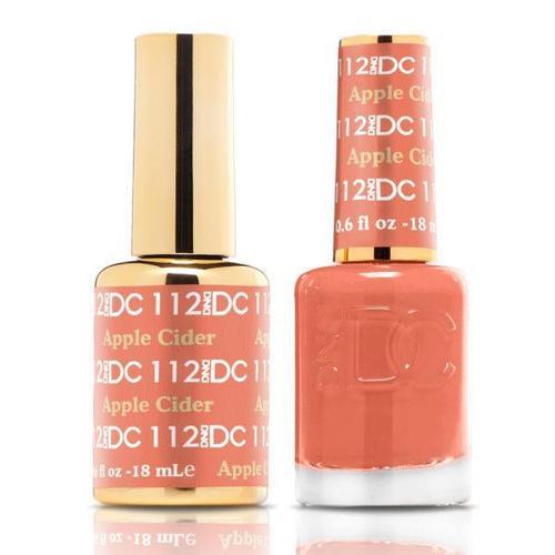 DND DC Duo Gel Matching Color - 112 APPLE CIDER - Jessica Nail & Beauty Supply - Canada Nail Beauty Supply - DND DC DUO