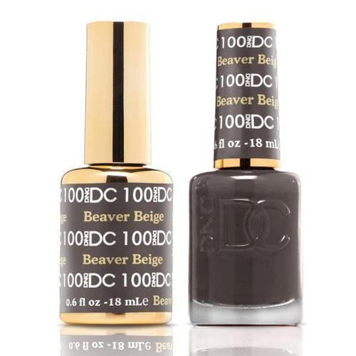 DND DC Duo Gel Matching Color - 100 BEAVER BEIGE - Jessica Nail & Beauty Supply - Canada Nail Beauty Supply - DND DC DUO