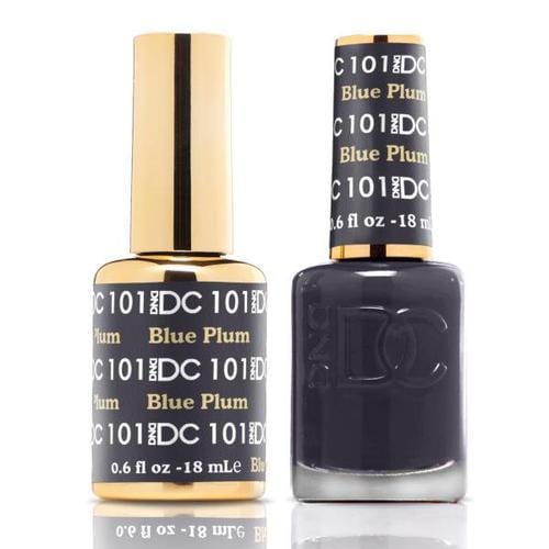 DND DC Duo Gel Matching Color - 101 BLUE PLUM - Jessica Nail & Beauty Supply - Canada Nail Beauty Supply - DND DC DUO