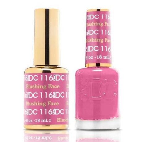 DND DC Duo Gel Matching Color - 116 BLUSHING FACE - Jessica Nail & Beauty Supply - Canada Nail Beauty Supply - DND DC DUO