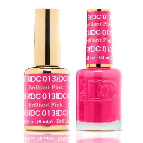DND DC Duo Gel Matching Color - 013 BRILLIANT PINK - Jessica Nail & Beauty Supply - Canada Nail Beauty Supply - DND DC DUO
