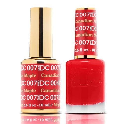 DND DC Duo Gel Matching Color - 007 CANADIAN MAPLE - Jessica Nail & Beauty Supply - Canada Nail Beauty Supply - DND DC DUO