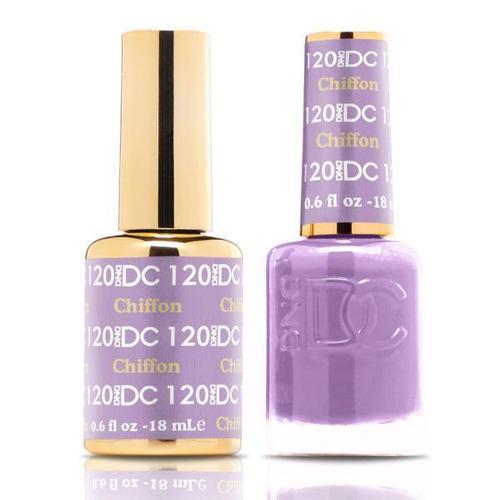 DND DC Duo Gel Matching Color - 120 CHIFFON - Jessica Nail & Beauty Supply - Canada Nail Beauty Supply - DND DC DUO