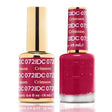 DND DC Duo Gel Matching Color - 072 CRIMSON - Jessica Nail & Beauty Supply - Canada Nail Beauty Supply - DND DC DUO