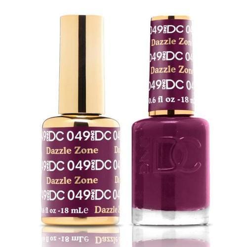 DND DC Duo Gel Matching Color - 049 DAZZLE ZONE - Jessica Nail & Beauty Supply - Canada Nail Beauty Supply - DND DC DUO