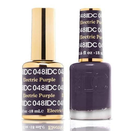 DND DC Duo Gel Matching Color - 048 ELECTRIC PURPLE - Jessica Nail & Beauty Supply - Canada Nail Beauty Supply - DND DC DUO