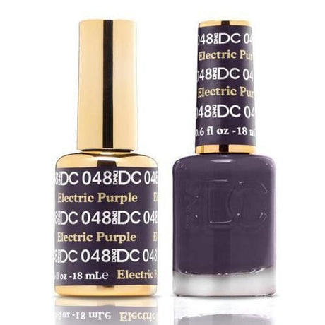 DND DC Duo Gel Matching Color - 048 ELECTRIC PURPLE - Jessica Nail & Beauty Supply - Canada Nail Beauty Supply - DND DC DUO