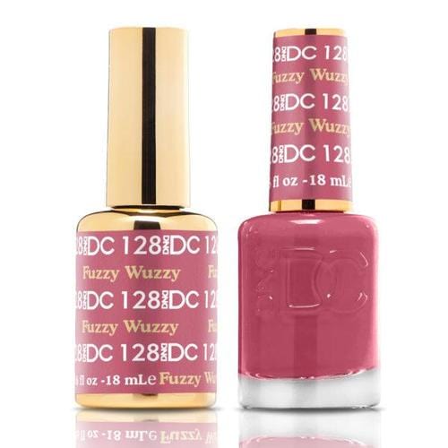 DND DC Duo Gel Matching Color - 128 FUZZY WUZZY - Jessica Nail & Beauty Supply - Canada Nail Beauty Supply - DND DC DUO