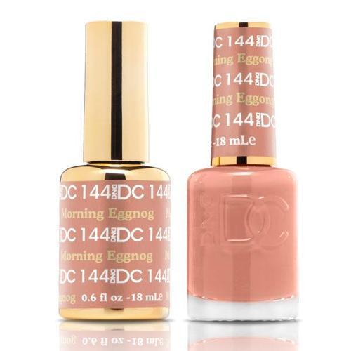 DND DC Duo Gel Matching Color - 144 MORNING EGGNOG - Jessica Nail & Beauty Supply - Canada Nail Beauty Supply - DND DC DUO